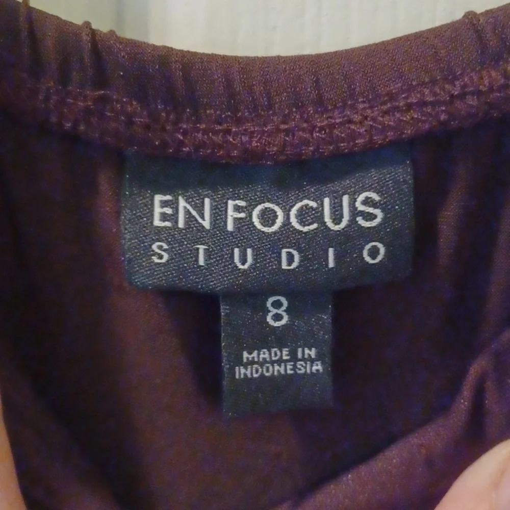 EnFocus Studio Plunge Neck Dress - Picture 6 of 6